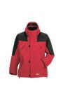 Planam Outdoor Redwood Winterjacke rot schwarz Größe S