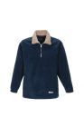 Planam Outdoor Relax Fleecetroyer Jacke marine camel Größe XXL