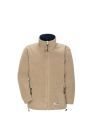 Planam Outdoor Stream Fleecejacke camel marine Größe L