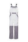 Planam Plaline Arbeitshose Latzhose reinweiß zink Größe 110