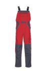 Planam Plaline Arbeitshose Latzhose rot schiefer Größe 29