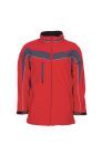 Planam Plaline Arbeitsjacke Softshelljacke rot schiefer Größe XS