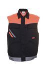Planam Visline Arbeitsweste schwarz orange zink XS
