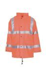 Planam Warnschutz Parka Arbeitsjacke uni orange Größe L