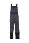 Planam Weld Shield Latzhose grau schwarz Größe 46