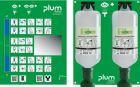 plum Augenspülstation Maxi mit 2 Flaschen Natriumchloridlösung 1000 ml