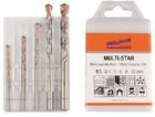 Projahn Mehrzweckbohrer-Satz 5 teilig Multistar Durchmesser 4 - 10 mm
