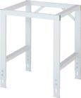 Rau Werkbänke Fahrbarer Arbeitstisch Tom 750 x 800 x 910-1230 mm Buche Massiv Platte 25 mm
