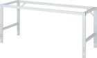 Rau Werkbänke Fahrbarer Arbeitstisch Tom 2000 x 1000 x 910-1230 mm Melamin Platte 22 mm