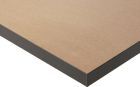 Rau Werkbänke MDF Arbeitsplatte 750 x 700 x 40 mm ABS Kante schwarz