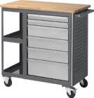 RAU Rollwerkbank Serie BASIC Modell 6010 Buche massiv 960x450x950mm 450kg belastbar