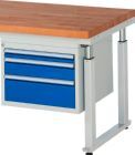 Rau Werkbänke Unterbau-Container adlatus 3 Schublade Größe L Breite 580 mm