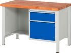 Rau Werkbänke Werkbank Serie 8000 - Modell 8455 1250 x 700 x 840-1040 mm