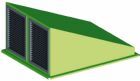 Remko Ausblashaube mit Luftaustrittsgittern HB-90 VRS 540 EN