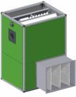 Remko Staubfilter FK-540 für Kanalanschluss auf Pos. I-III