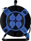REV Kabeltrommel 50 meter 4-fach IP 44 H05VV-F 3G1,5