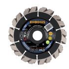 Rhodius LD404 ALL IN ONE Diamantfrässcheibe 125 x 12,0 x 28,5 x 22,23