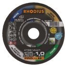 Rhodius Extradünne Trennscheibe XT69 MULTI 125 mm Durchmesser