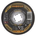 Rhodius Extradünne Trennscheibe XT70 X-LOCK Stärke 1,0 mm