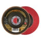 Rhodius JUMBO SPEED EXTENDED Fächerschleifscheibe K 80 Durchmesser 115 mm