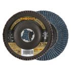 Rhodius LSZ F1 X-LOCK Fächerschleifscheibe 115 x 22,23 mm K40