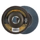 Rhodius LSZ F1 X-LOCK Fächerschleifscheibe 115 x 22,23 mm K80