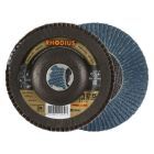 Rhodius LSZ F1 X-LOCK Fächerschleifscheibe K60 115 x 22,23 mm