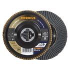 Rhodius LGZ PB X-LOCK Fächerschleifscheibe 115 x 22,23 mm