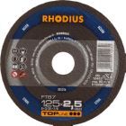 RHODIUS Trennscheibe Stahl FT67 125 x 2,5 mm gerade