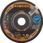 RHODIUS Trennscheibe Edelstahl XT10 125 x 1,5 mm gerade