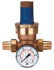 RIEGLER Druckregler mit Manometer für Wasser inklusive DVGW R1/2 0,2 bis 2 bar