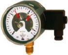 Riegler Kontaktmanometer PGS21 G1/2 radial unten -1 bis 0,0 bar Durchmesser 160