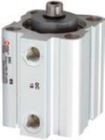 RIEGLER Kurzhubzylinder doppeltwirkend mit Magnet Kolben 80mm Hub 70 G1/4