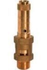 RIEGLER Sicherheitsventil Messing G1.1/2 Ansprechdruck 0,8 bar