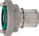 RIEGLER Storz Kupplung Stutzen Schaleneinband Edelstahl V4A Größe 75-B LW 75