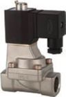 RIEGLER Magnetventil 2/2 Wege Edelstahl NO vorgesteuert 230V 50Hz G1 PN 0,5 bis 7 bar
