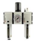 RIEGLER Wartungseinheit 3tlg Futura Metallbehälter BG2 G1/2 0,5 bis 8 bar HA
