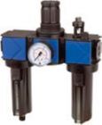 RIEGLER Wartungseinheit 3tlg variobloc mit Metallbehälter BG2 G1
