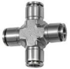 RIEGLER X Steckverbindung Edelsathl 1.4404 für Schlauch Außen 16 mm