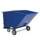 Rotauro Blechkasten Wagen mit 600 Liter Inhalt 1540 x 1000 x 1090 mm