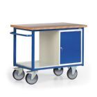 Rotauro Fahrbare Werkbank mit großem Ablagefach und Arbeitsplatte 1130 x 690 mm