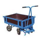 Rotauro Handpritschenwagen bis 750 kg Last 4 Wände 1000 x 700 mm