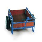 Rotauro Handwagen mit Lufträdern und Holzwänden 1000 x 700 mm
