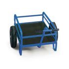 Rotauro Handwagen 1000 x 700 mm mit Seitenverstrebungen RAL 5010
