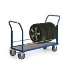 Rotauro Reifenwagen 1 Ebene mit Bodenplatte aus Multiplexholz 600 x 1200 x 1050 mm
