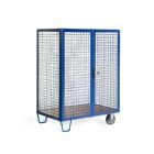 Rotauro Schrankwagen für Hebelroller aus Multiplexholz 1200 x 800 mm RAL 5010
