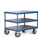 Rotauro Schwerlast Tischwagen Serie R 1200 kg 3 x Ladefläche 1000 x 700 mm