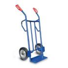 Rotauro Stahlrohr Sackkarre belastbar bis 250 kg Vollgummibereifung Höhe 1100 mm