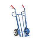 Rotauro Stahlrohr Sackkarre Traglast 500 kg mit Vollgummibereifung Höhe 1150 mm