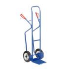 Rotauro Stahlrohr Stapelkarre bis 350 kg mit Vollgummiräder Höhe 1370 mm